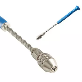 Полуавтоматическая спиральная ручная дрель, вращающийся инструмент, портативное легкое руководство