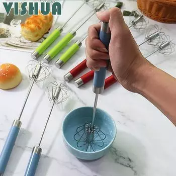 Полуавтоматический прибор для измерения яиц Eggbener, яичный крем, вращающийся ручной измельчитель яиц