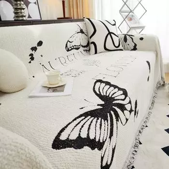 Полубархатный винтажный американский стиль, диванное полотенце, подушка, одеяло, универсальный чехол, полотенце, чехол для дивана, чехол для дивана, тканевый чехол высокого качества 180X130