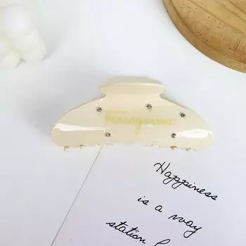 Полудуговая французская простая высококачественная заколка-зажим, ленивая маленькая милая прохладная заколка-зажим для волос Аксессуары для волос