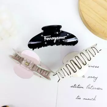 Полудуговая французская простая высококачественная заколка-зажим, ленивая маленькая милая прохладная заколка-зажим для волос Аксессуары для волос