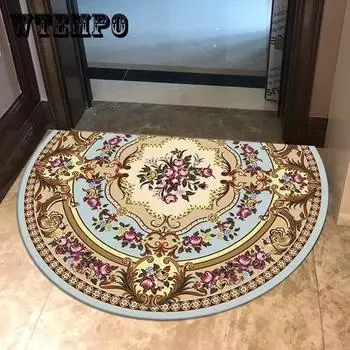 Полукруглая зрелая Североевропейская национальная ветровая домашняя подставка для ног для домашней двери 50*75cm