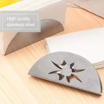 Полукруглый держатель для салфеток с полым узором, сверхмощный обеденный стол из нержавеющей стали, зажим для бумажных полотенец, зажим для салфеток, диспенсер, органайзер, товары для дома A