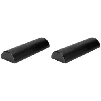 Полукруглый роликовый блок EPP для йоги A #, инструмент для расслабления мышц (45 СМ Черный)