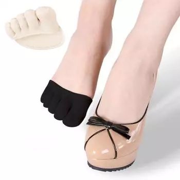 Полуноски Носки с защитой от скольжения Невидимые невидимые носки Носки для носка Носки с открытым носком Тапочки-носки B телесный
