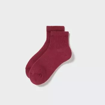 Полуноски с ворсом UNIQLO JAPAN Heat Tech 01 OFF WHITE/2527