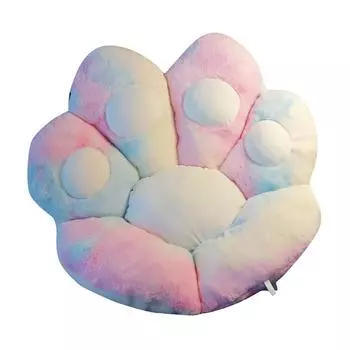 Полуобернутая подушка, подушка татами с имитацией кролика, подушка для кошки, подушка для дивана One Size белый