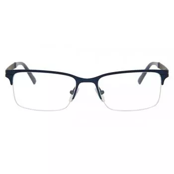 Полуободковые прямоугольные синие очки Smartbuy Collection Jan с азиатской посадкой 646b, модные унисекс Blue/53