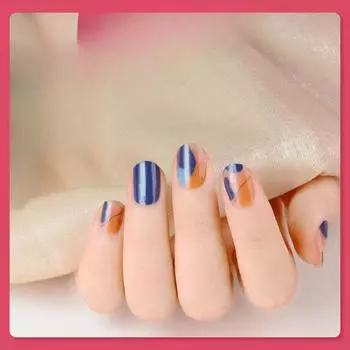 Полуотвержденные фототерапевтические гелевые наклейки для ногтей, водостойкие наклейки для ногтей, полные наклейки, наклейки для ногтей