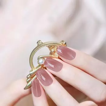 Полуотвержденные полоски гелевого лака для ногтей, самоклеящиеся гелевые наклейки для ногтей «кошачий глаз», накладки для французского маникюра для женщин 24