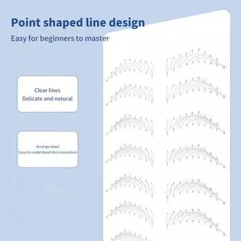 Полуперманентная дикая линия бровей татуировка практика кожа для начинающих вышивка силиконовая имитация бровей обучение кожа татуировки инструменты