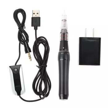 Полуперманентная татуировка машинка бровей глаз губ микроблейдинг макияж тату ручка US Plug