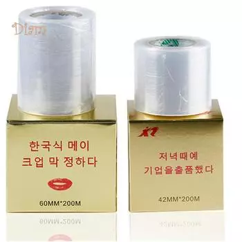 Полупостоянная защитная пленка для татуировок для макияжа, пластиковая пленка для бровей, губ 2#