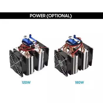 Полупроводниковый холодильный охладитель для аквариума высокой мощности, 180 Вт, 12 В, охлаждающая вода для холодильника 120W
