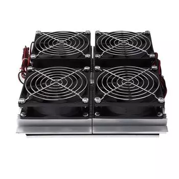 Полупроводниковый охладитель 240 Вт Полупроводниковый охладитель Термоэлектрический Пельтье Холодная пластина Охладитель с вентилятором Термоэлектрический Пельтье