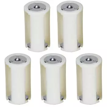 Полупрозрачный держатель батареек адаптер конвертер батареек переключатель адаптер кейс 3x AA к D размеру