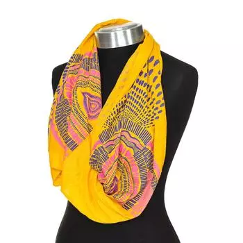 Этнические мотивы 68200 Демисезонная бандана для лица и шеи для мужчин и женщин TU оранжевый