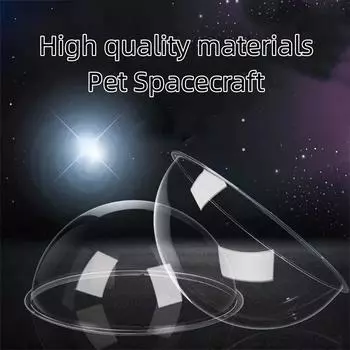 Полусферическая крышка для домашних животных, прозрачные аксессуары для кошачьего гнезда, сделай сам, для забора, купольная крышка для домашних животных, стойка для скалолазания, игрушки для домашних животных прозрачный