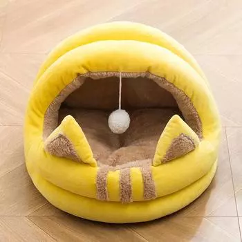 Полузакрытый кошачий туалет для домашних животных Кошачий домик Кровать для кошки Товары для кошачьего домика Вилла для кошачьего туалета, доступная летом S