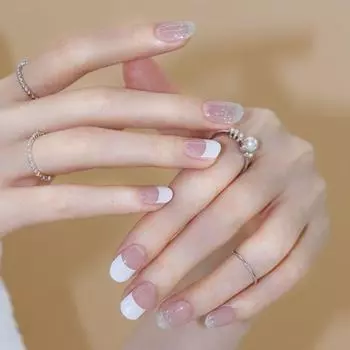 Полузатвердевший гель для запекания Glossy Blossom, 1 шт., Timeless White