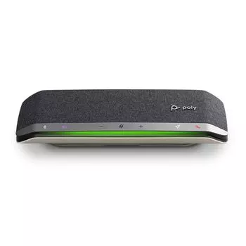Poly Sync 40 Speakerphone Bluetooth Microsoft Teams Certified Model Portable PC Mac Smartphone 30 Hours of Continuous Use Noise Echo Reduction Teams