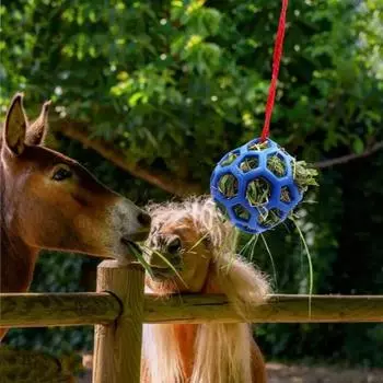 Полые разноцветные шарики для кошек с колокольчиком Игрушки для кошек Решетчатые шарики избавляют от скуки blue-without bell