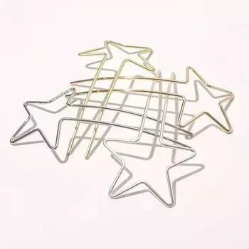 Полые U-образные палочки для волос женские палочки для волос Love Heart Star невесты аксессуары для укладки волос золотые серебристые металлические шпильки заколки