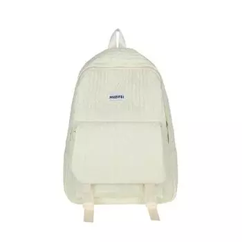 Рюкзак из полиэстера, однотонный, компактный, вместительный, студенческий рюкзак, дорожная сумка для компьютера