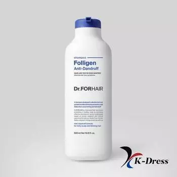 Polygen Шампунь для ухода за кожей головы от перхоти 500 мл 1 PCS