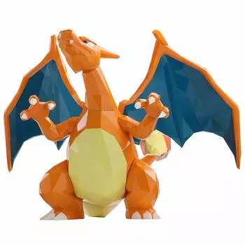 POLYGO Pokemon Charizard ABS окрашенная подвижная фигурка Sentinel немасштабируемая