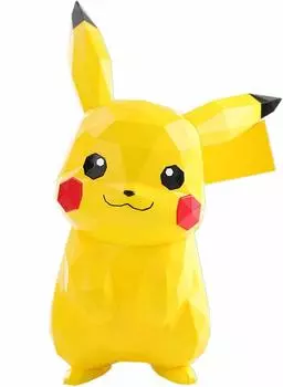 POLYGO Pokemon Pikachu ABS окрашенная подвижная фигурка не масштабированная