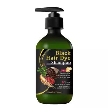 Polygonum Multiflorum Herb Wild Ginseng Шампунь Черный кунжут Уход за волосами после окрашивания Черные и блестящие волосы One Size