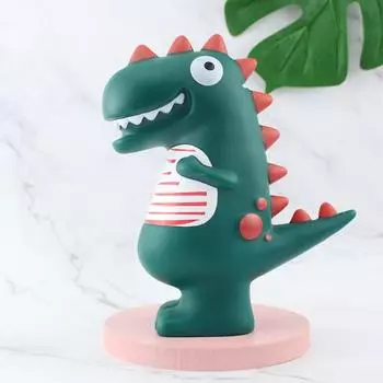 Полый брелок для ключей Милое выражение Практичный милый детский денежный талисман в виде животного Копилка