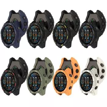 Полый чехол TPU для Garmin Enduro 3 Samrt Watch Защитный чехол TPU Bumper Case Protector для Garmin Enduro 3 Smartwatch Black
