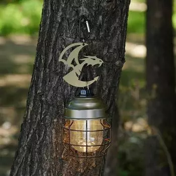 Полый Дракон Благовония Катушка Крючок Сверхпрочный Открытый Кемпинг Пеший Туризм Рыбалка B чёрный