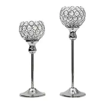 Полый подсвечник, подсвечник, настольный фестиваль, свадебная вечеринка, украшение, декор 35cm золотистый