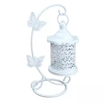 Полый подсвечник с цветком и бабочкой, домашний подсвечник, подставка, кронштейн, декор комнаты