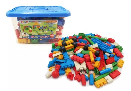 PolyM Volume Set 200 предметов Синий 760114 синий