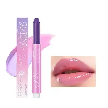 Помада-бальзам для губ Juicy lip balm Прозрачный бальзам для губ, который обеспечивает увлажнение и влагу в 6 цветах Яркий глянцевый макияж для губ Press-on