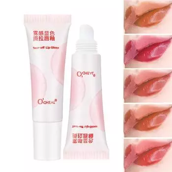 Помада-блеск для губ Tear-type, водостойкая, не выцветающая, не обесцвечивающаяся губная помада 01#