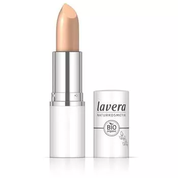 Помада для губ Lavera Cream Glow, оттенок 04 персиковый нюд, 4,5 г