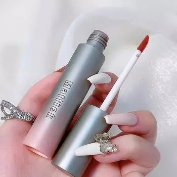 Помада-глазурь для губ, крем для губ матовый бархатный туман