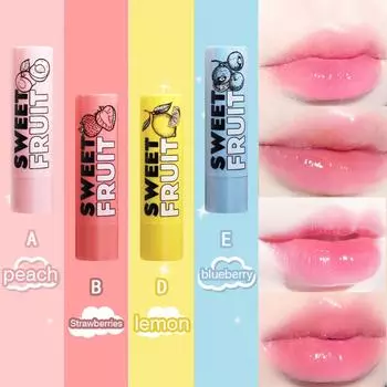 Помада, изменяющая температуру, для увлажнения и увлажнения губ голубика