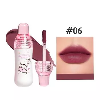 Помада Lip Stain Velvet Lipstick в бутылочке, 6 оттенков, подходит для всех видов макияжа, 3,5 мл One Size