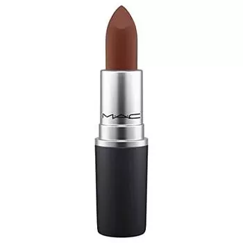 Помада MAC Powder Kiss Lipstick Turn to the Left 3g коричневый