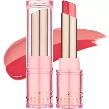 Помада Meriston Glossy Lipstick 3,4г, 01 Коралер, 3г, 1 популярная корейская косметика