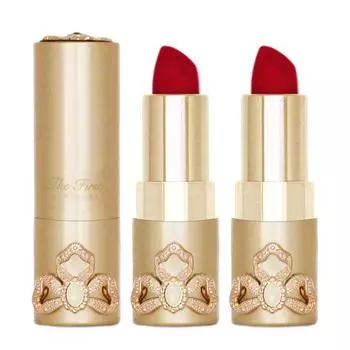 Помада Ohui The First Genature, мини-красная, 1+1, 2 шт., 1,3 г