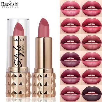 Помада Velvet Matte Mist Lip Gloss для губ Sexy Nude Водостойкая, устойчивая к поту матовая помада Cup Matte 12-цветная 06#