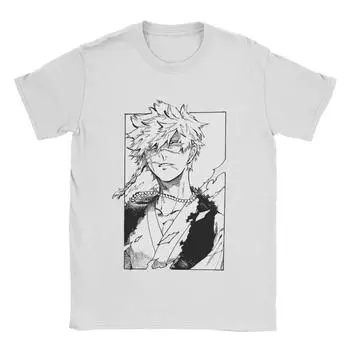 POMEL Мужские футболки Смешная футболка с коротким рукавом и круглым воротом Футболка из чистого хлопка Летние топы S чёрный