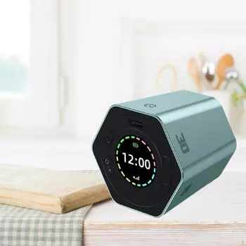 Pomodoro Timer Flip 5/15/25/30/45/60 мин Персонализированный обратный отсчет для приготовления пищи синий